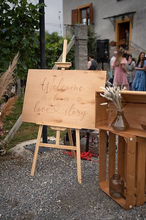 Alle Dekorationen: Hochzeitsdeko Boho - Welcome Desk – Gebraucht aus Zürich von bur_fng8