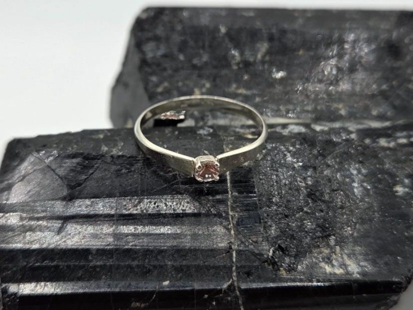 Anelli: Silberring mit Zirkon Grösse 55 – Nuovo e nell'imballaggio originale da Füllinsdorf venduto da Faulan_6