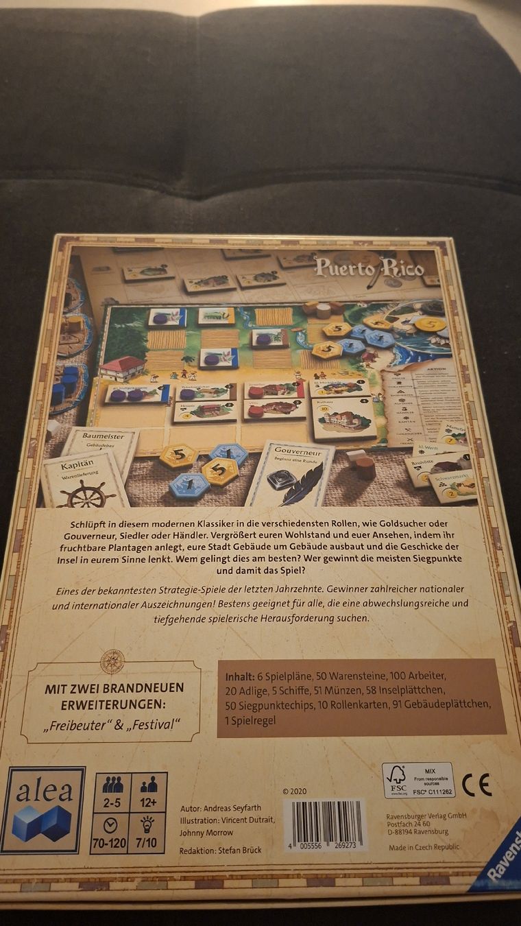 Spiele: Puerto Rico – Neu (gemäss Beschreibung) aus Chur von alevanee 1