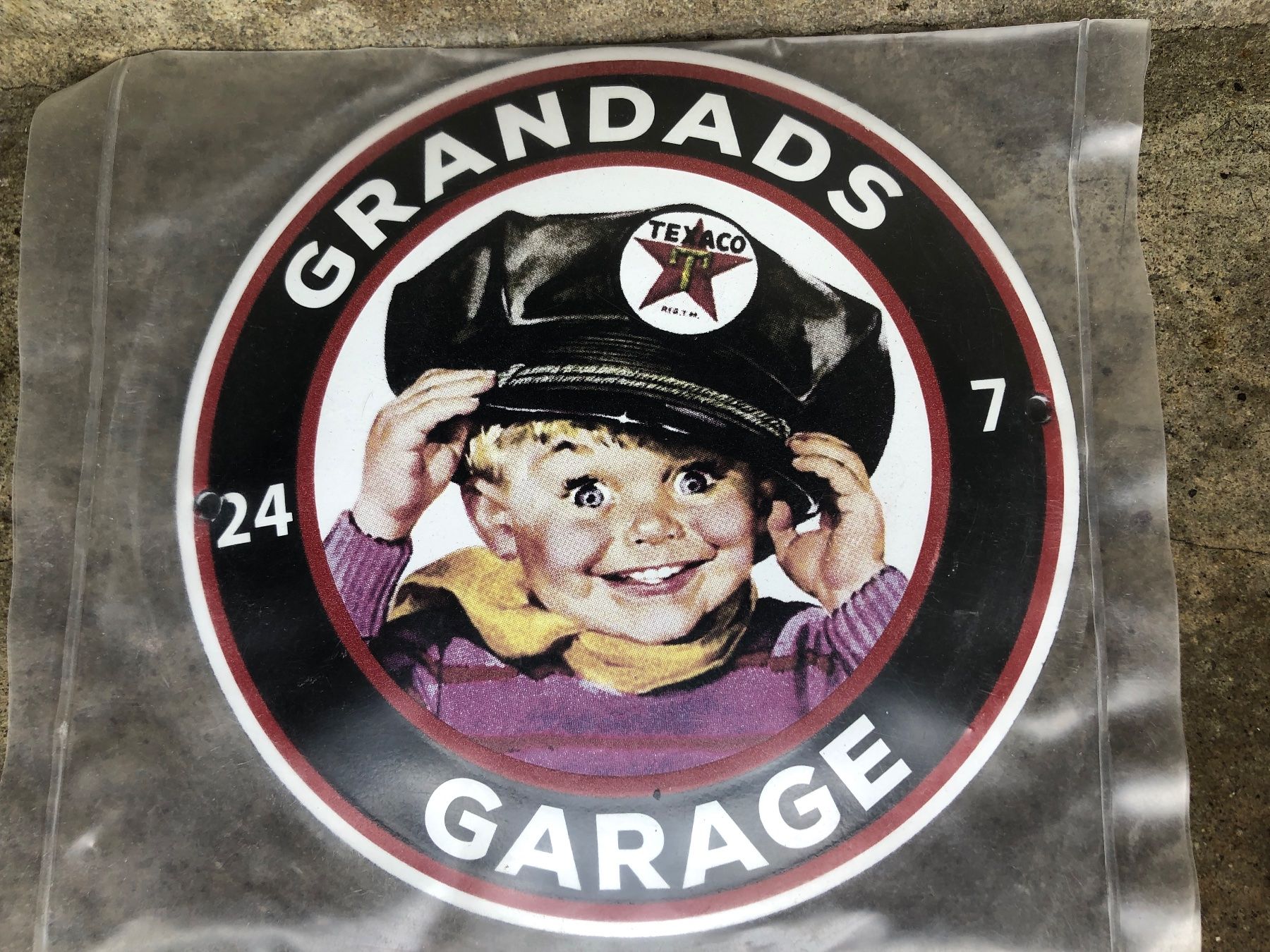 Insegne: Grandads Texaco garage 24/7 – Nuovo (secondo la descrizione) da Reinach AG venduto da rares75