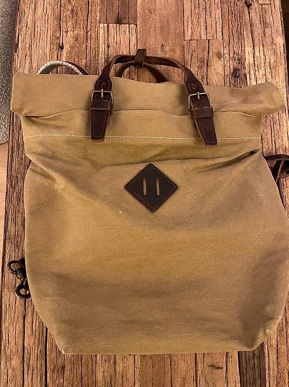 Zaini: bleu de chauffe "Woody" Rucksack – Usato da Uster venduto da Funseller 2
