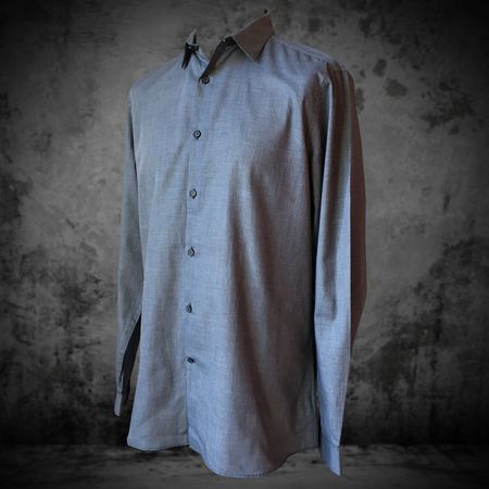 Shirt Calvin Klein Fitted Grey Men 42