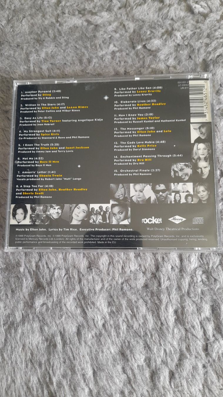 CD: ELTON JOHN AND TIM RICE'S AIDA      CD – Usato da Wetzikon ZH venduto da Ramones01 1