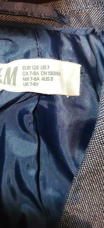 Giacche & Cappotti: Jungen Blazer 128  – Usato da Schweizersholz venduto da fuchs06 1