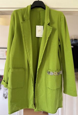 BLAZER EN COTON AVEC DÉTAIL!! M NOUVEAUTÉ 2026/27