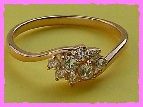 Anelli: Bezaubernder Ring mit Zirkonia – Nuovo e nell'imballaggio originale da Oberglatt ZH venduto da Diamond-Girl 1