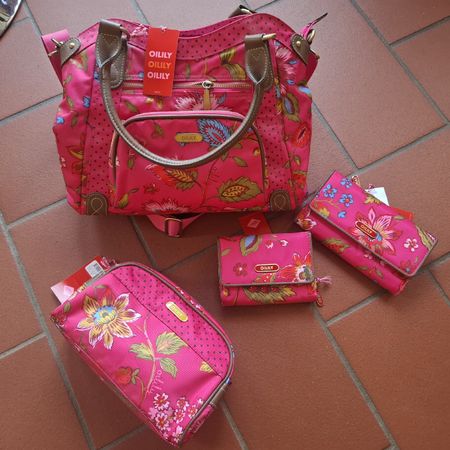 🌸Oilyly🌸 Set: Tasche, Portemonnaies, Nessesaire, NEU🌸