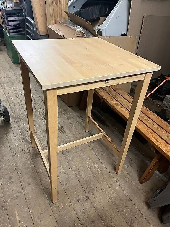 Ikea Tavoli: Ikea Björkudden Stehtisch / Tisch – Usato da Zofingen venduto da Loop_ReSale