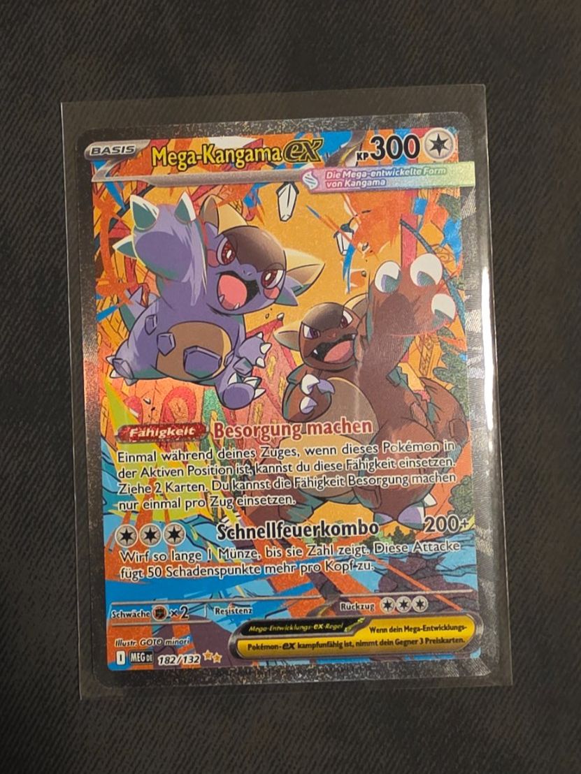 Pokémon Carte collezionabili: Pokemon TCG "Mega-Kangama EX" 182/132 - Mega Entwicklung – Nuovo (secondo la descrizione) da Kreuzlingen venduto da Room_Shambles