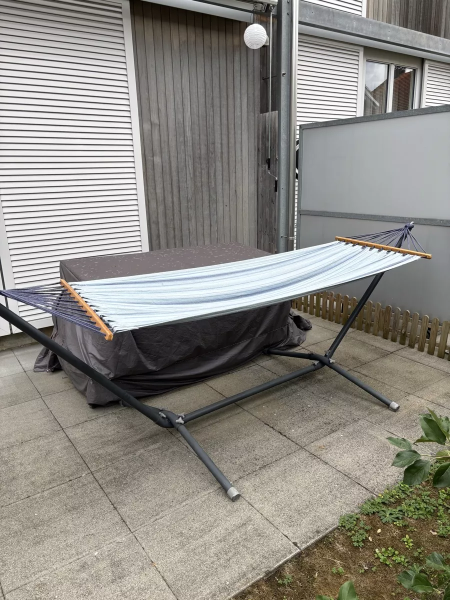 Amache: Hängematte mit Gestell – Usato da Frick venduto da schnurgeli 1