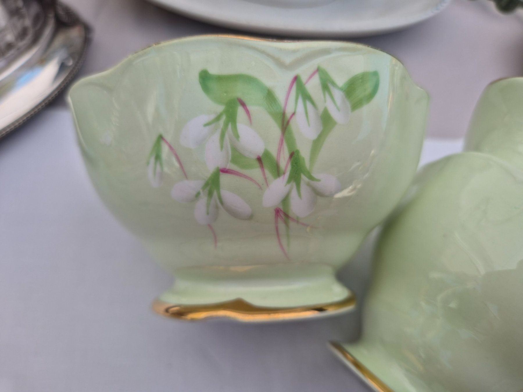 Zuccheriere: Zuckerdose und Milchkännchen, Royal Albert – Usato da Bern venduto da aronari 1