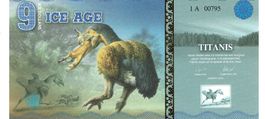 Ice Age 9 Ice Dollars 2015 UNZ Fantasy