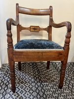 Biedermeier Stuhl - neu bezogen