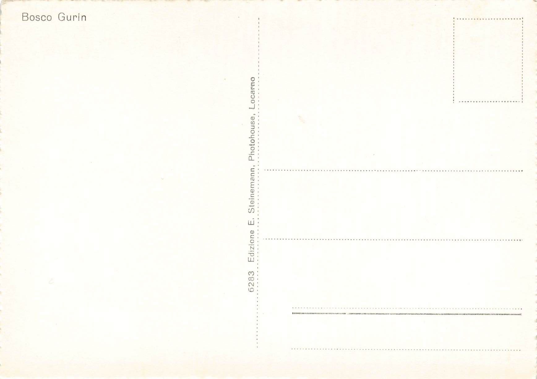 Cartoline postali: Bosco Gurin Maggia G – Usato da Biasca venduto da Blenio71 1