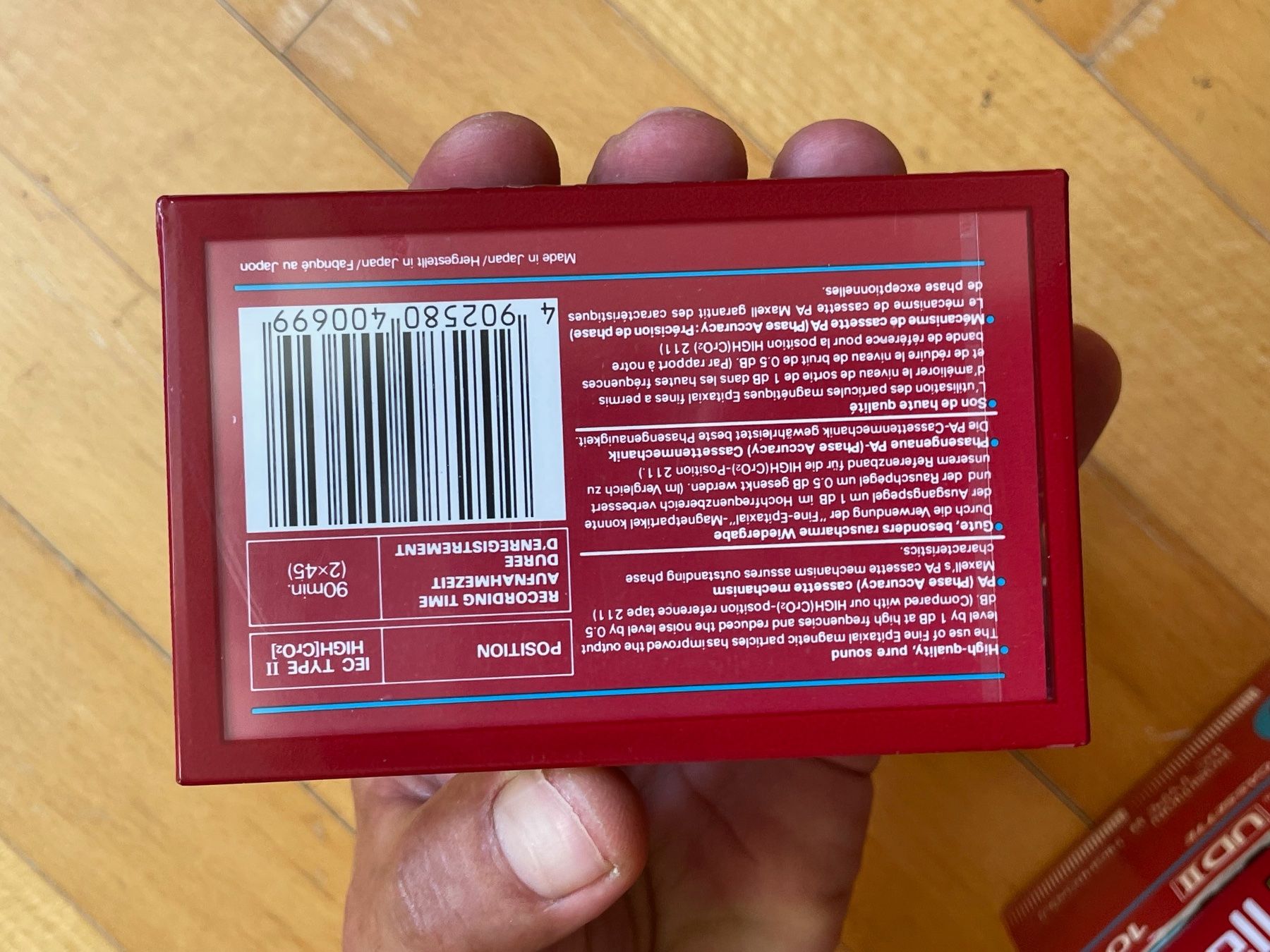 Kompaktkassetten: Maxell 90' Type 2 10x New seal + box – Neu und originalverpackt aus Zürich von le_souk 5