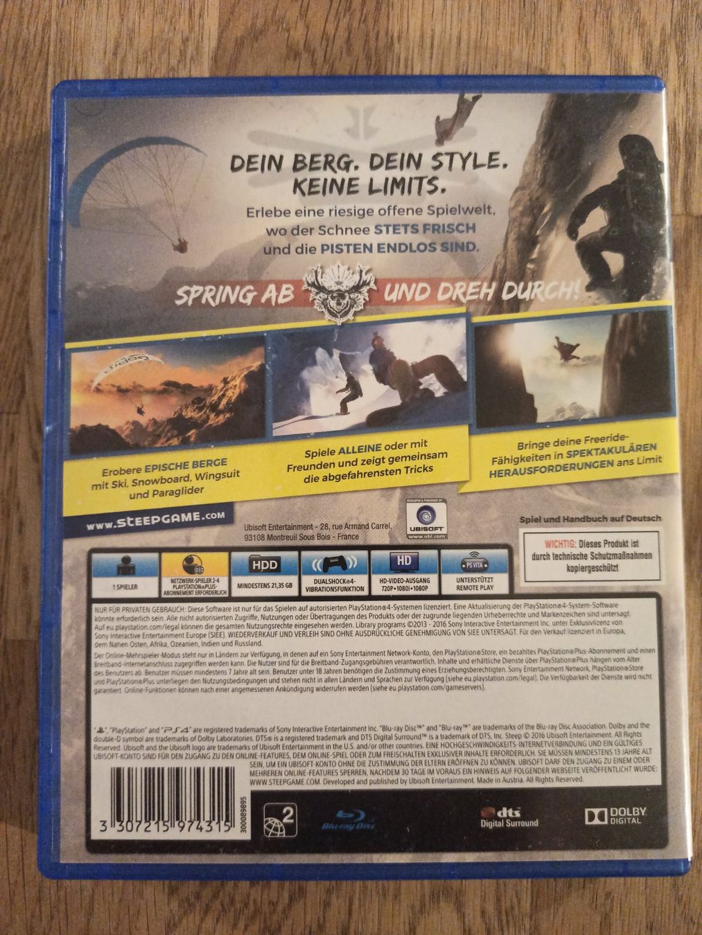 Spiele: Steep PS4 / PS5  📀🎮📀 – Gebraucht aus Oberweningen von mar_87mx 1