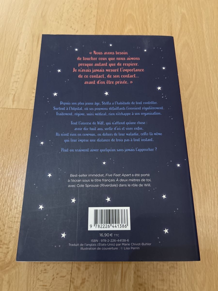 Libri: Five Feet Apart – Usato da Cugy FR venduto da clemence1101 1