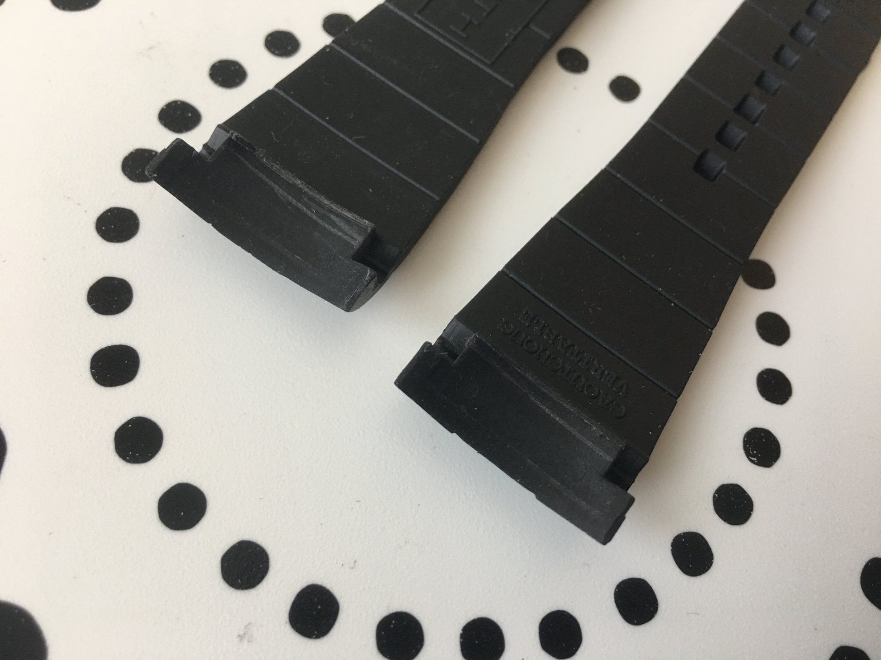 Bracciali & Braccialetti: ZENITH ORIGINAL - BRACELET SILICONE - BLACK - NEW !!! – Nuovo (secondo la descrizione) da Epalinges venduto da watchforyou 3