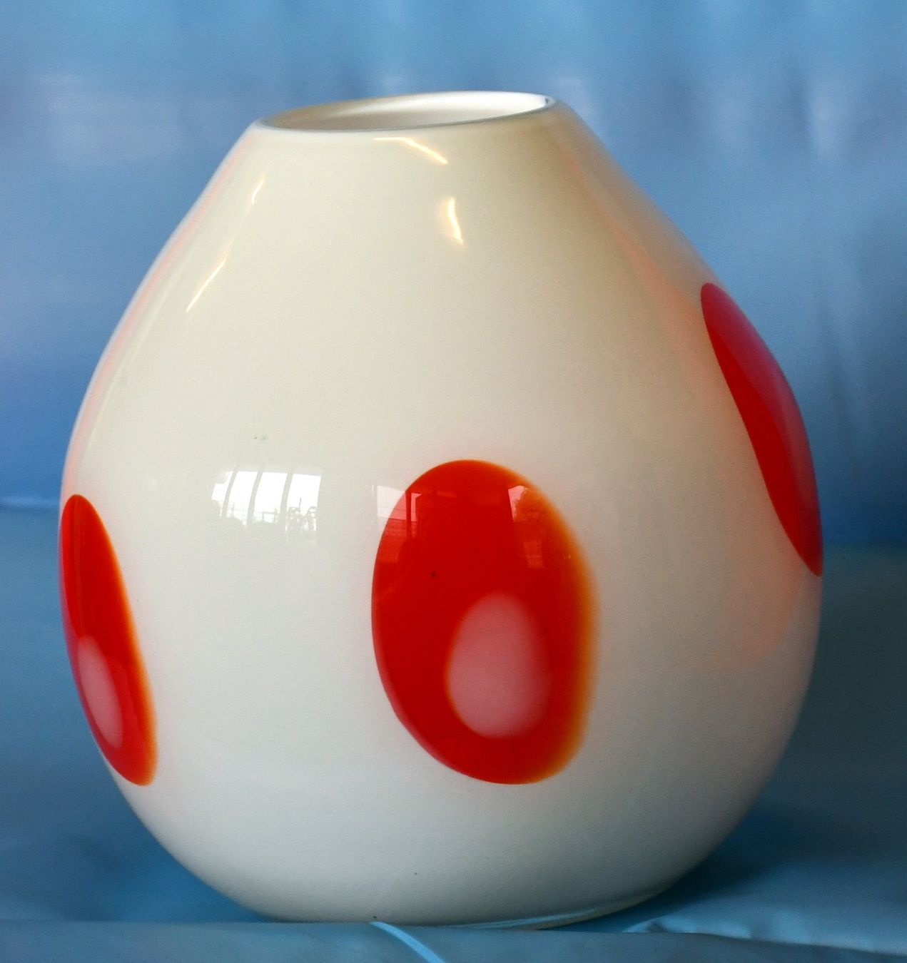 Vasi & Recipienti: Glas Vase 18 cm Hoch – Usato da Rotkreuz venduto da salsanera 2