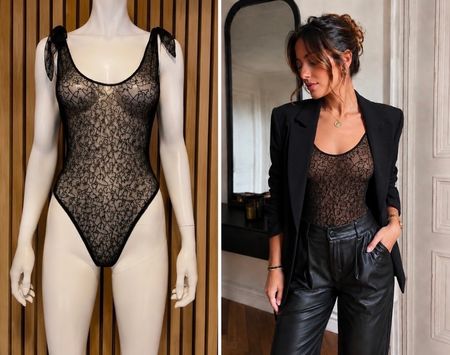 Body transparent Avant Première by Manor – Taille S - Neuf