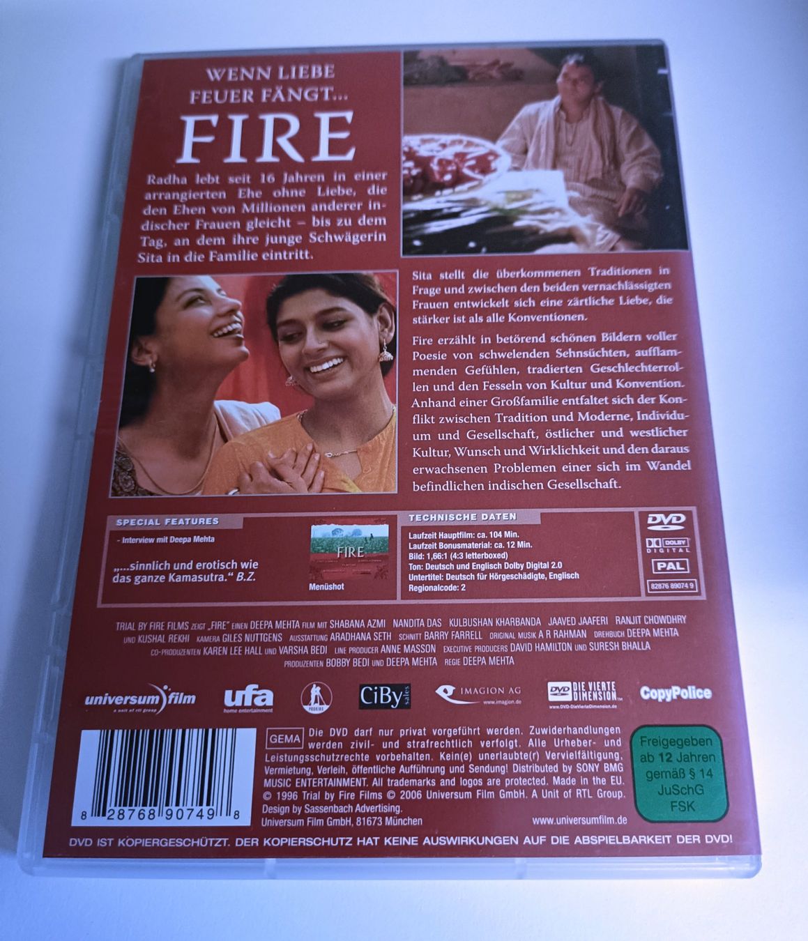 Tous les DVDs: Fire - Wenn Liebe Feuer fängt... – D'occasion à Köniz par Movieportal007 1