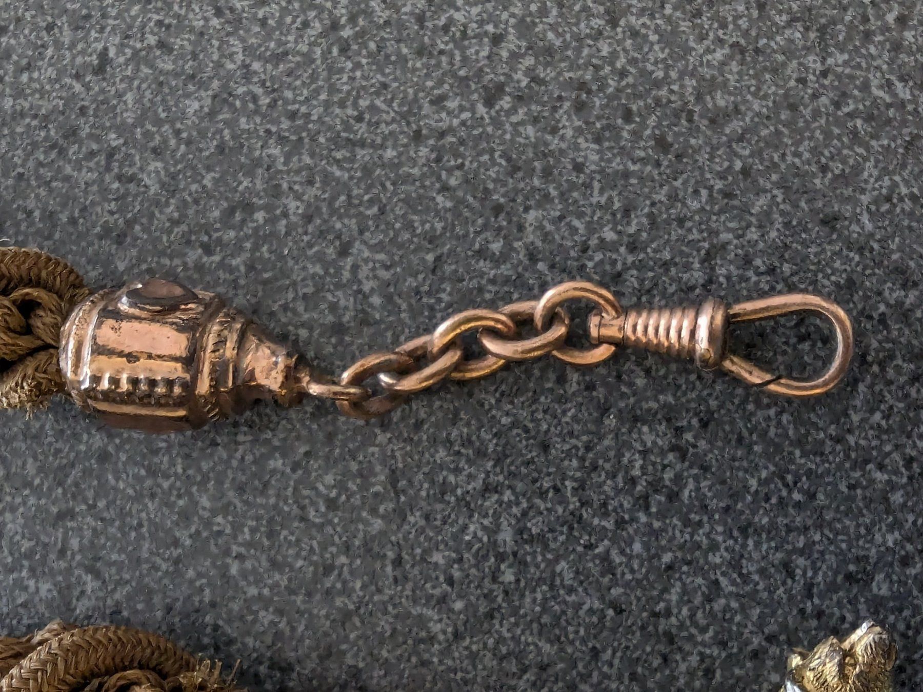 Altri accessori per orologi: Antike Taschenuhrekette – Usato da Bischofszell venduto da Blende2 5