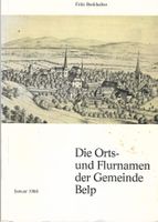 Die Orts- und Flurnamen Gemeinde Belp