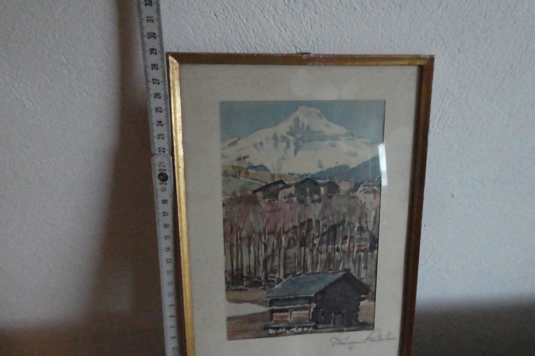 Tableaux: Tableau jolis chalet – D'occasion à Fontaines NE par monloisir 5