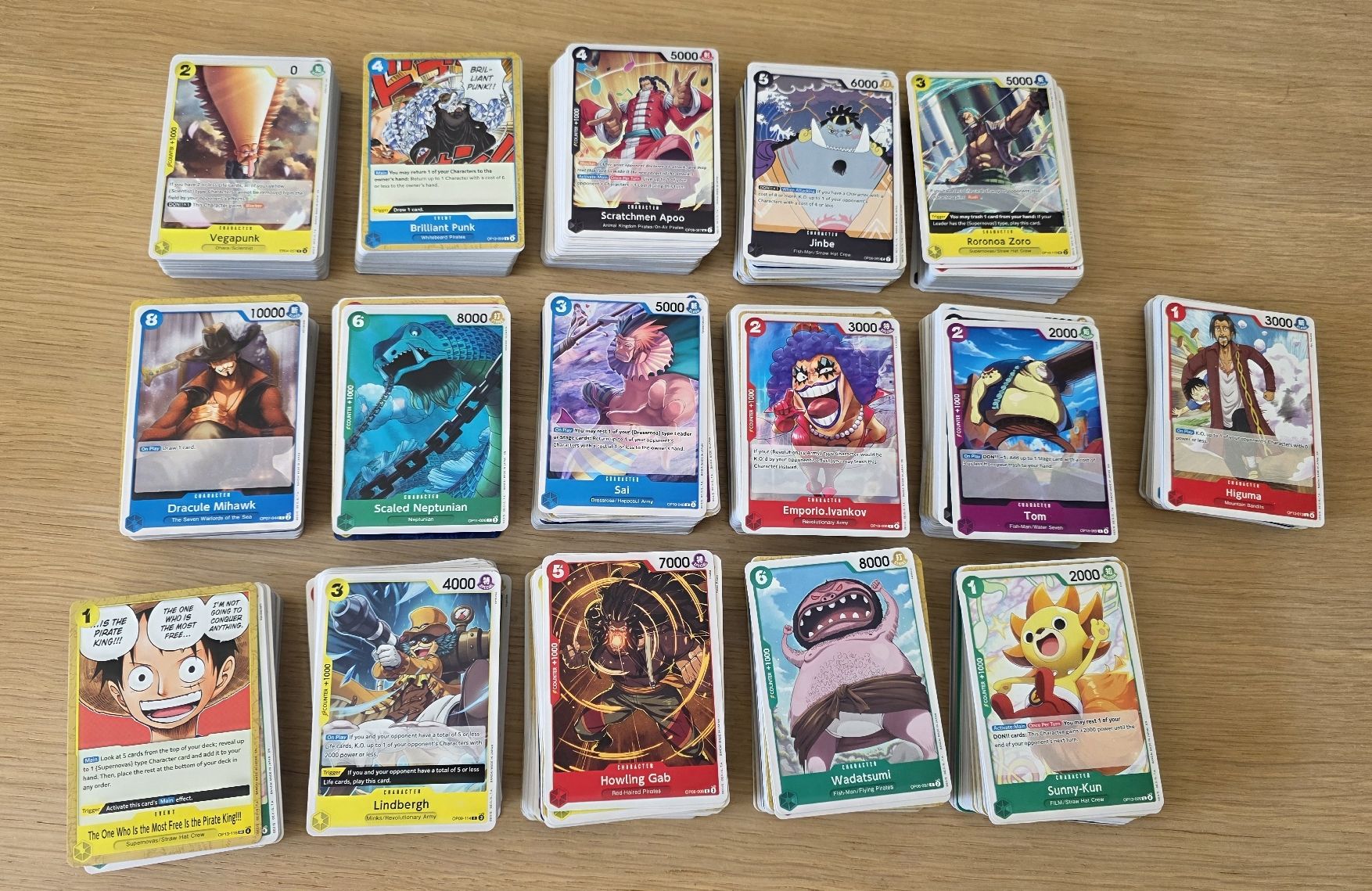 Bandai Carte collezionabili: One Piece BULK ca. 790 stk – Usato da recherswil venduto da R_M_R