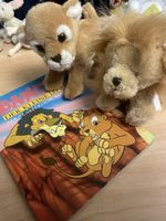 König der Löwen Buch und 2 Plüschtiere  🦁📚