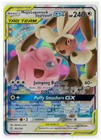 Mega Lopunny & Jigglypuff-GX – Cosmic Eclipse 165 In English