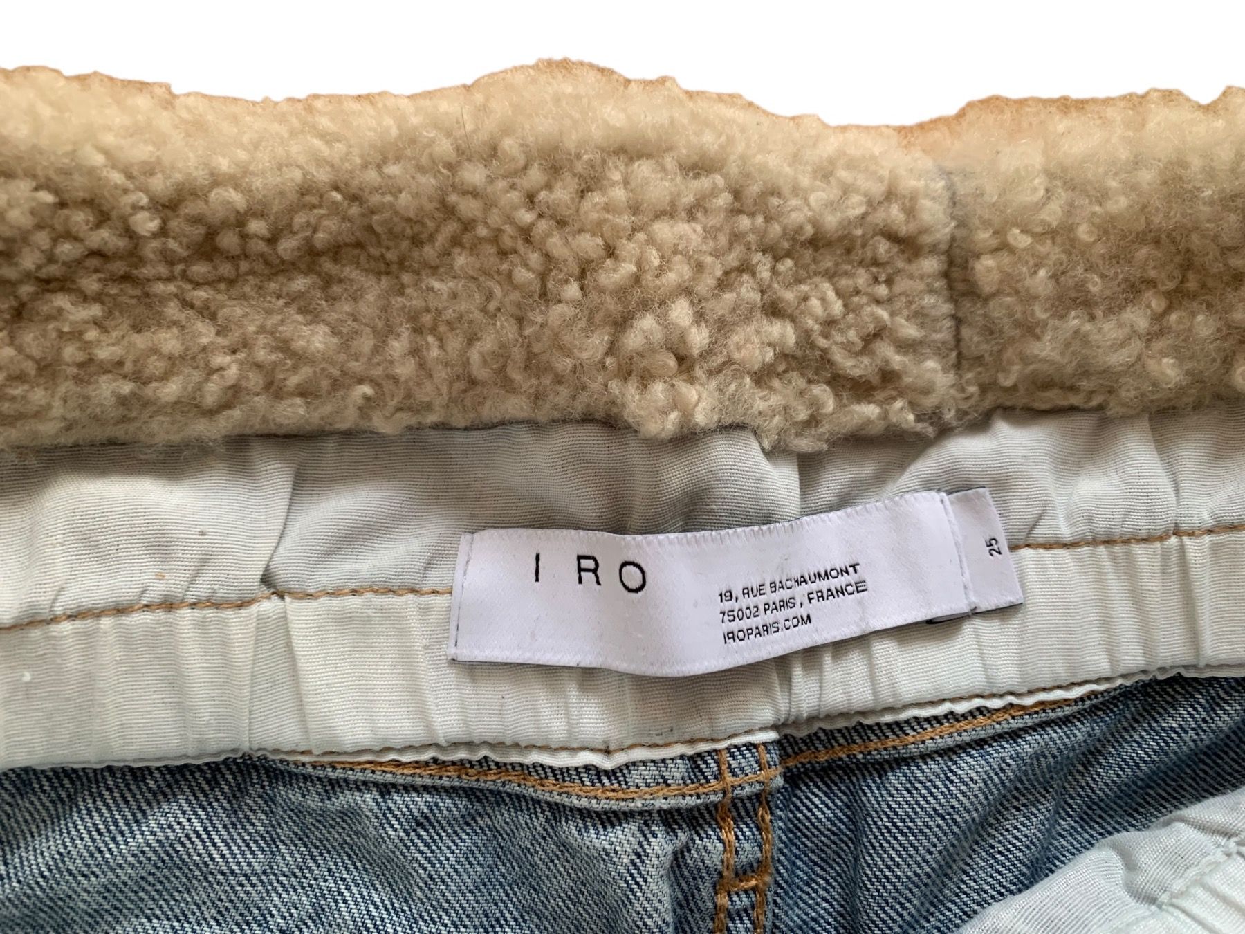 Iro Jeans: Iro Jeans mit Lammfell – Nuovo (secondo la descrizione) da Zuerich venduto da Koralle8 3
