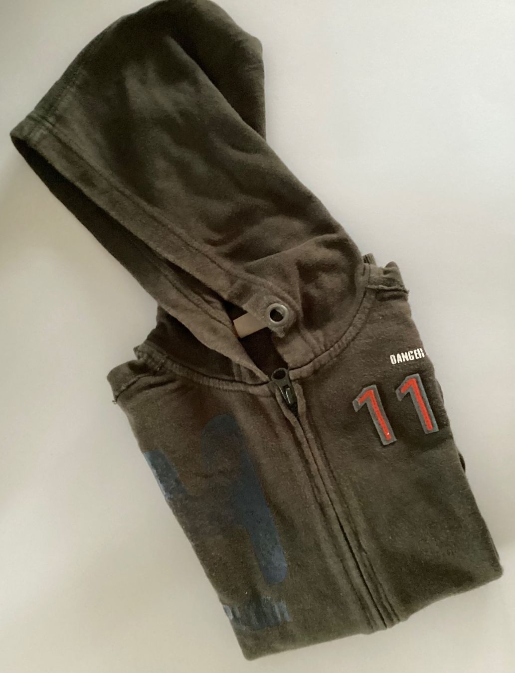 We Giacche & Cappotti: Kapuzenjacke Khaki Gr.122/128 – Usato da Wagen venduto da papai1 2