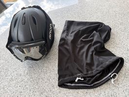 Skihelm mit Skibrille