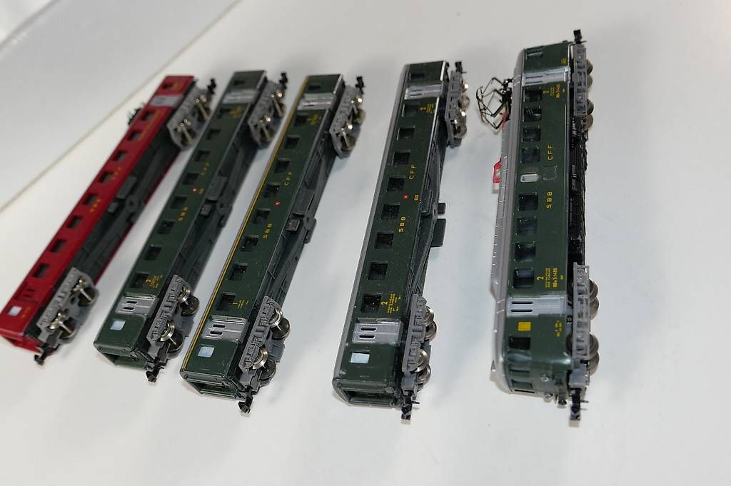 Lima Modellini di ferrovie: Lima Micromodel Spur N SBB CFF 8952 RAR – Usato da Bern venduto da ToysPlusVintage 9