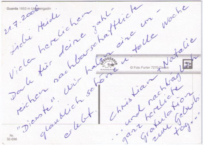 Cartes postales: Guarda – D'occasion à Binningen par Mountainrider 1