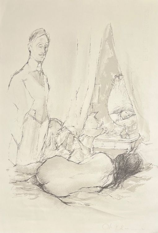 Grafica & Litografie: Otto Bachmann 1915-1996  LITHOGRAPHIE – Usato da Gersau venduto da kunst-online