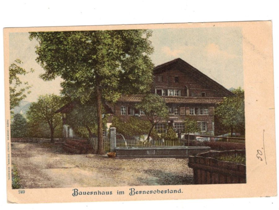 Cartoline postali: Bauernhaus Berneroberland Bern – Nuovo (secondo la descrizione) da Widnau venduto da Seppl480