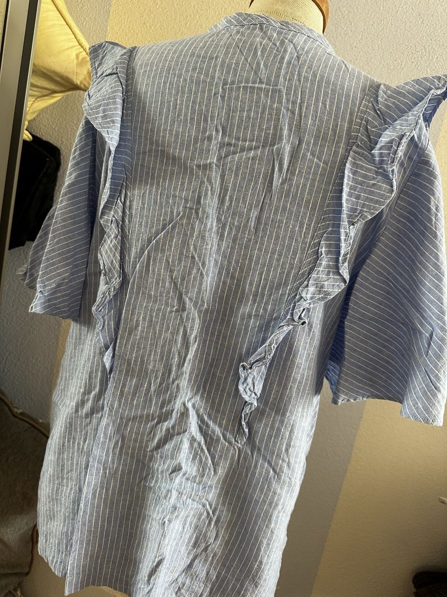 Blusen: Bluse blau Flax Gr. L (38/40) – Gebraucht aus Bassersdorf von Ayumiyamaguchi 3