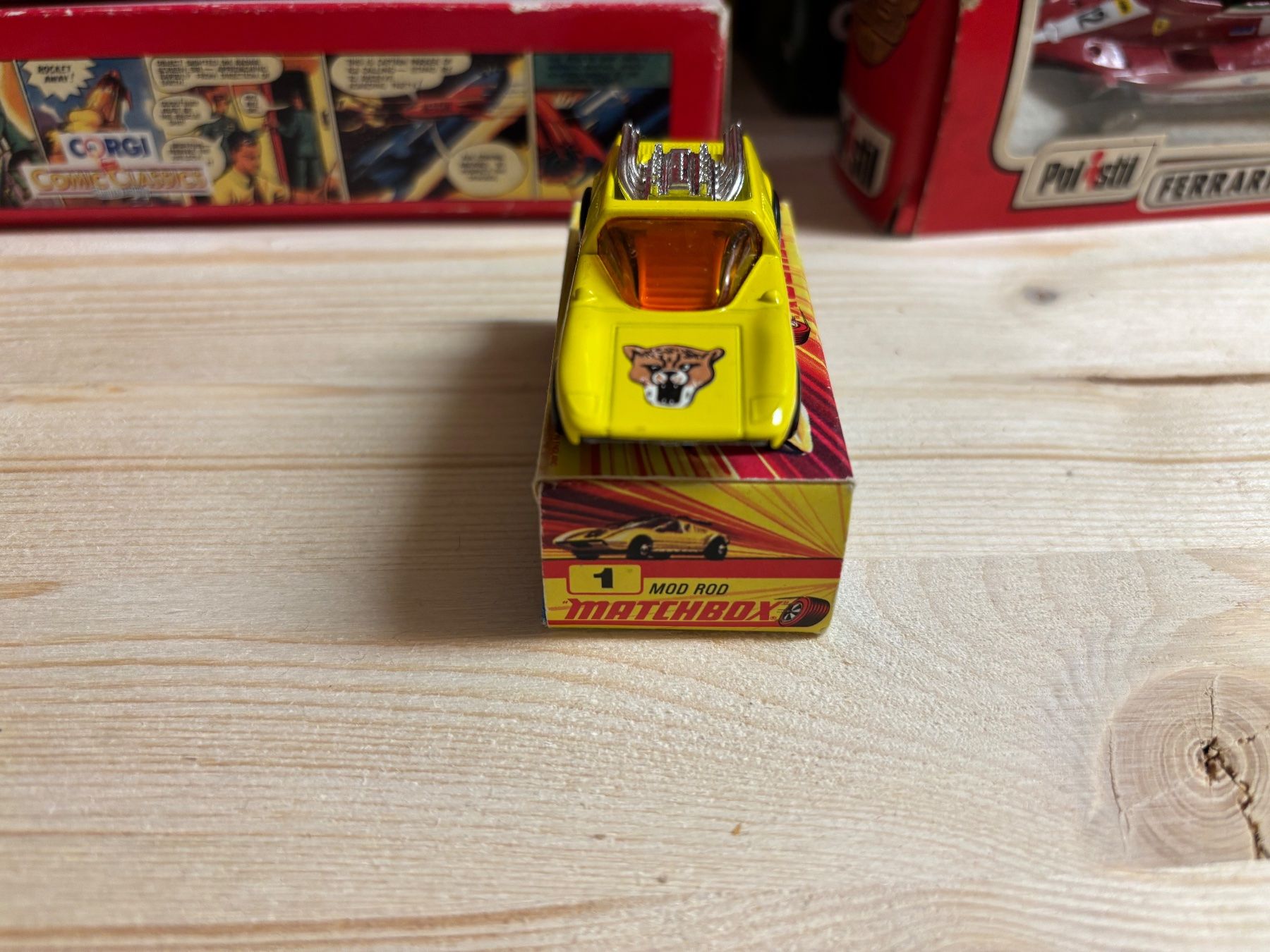 Matchbox Modellini d'auto: Matchbox Superfast Nr. 1 Mod Rod in OVP – Usato da Thun venduto da BlauerKlaus 3