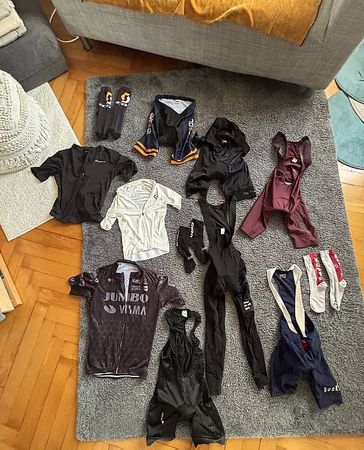 Lot vêtements cyclisme homme