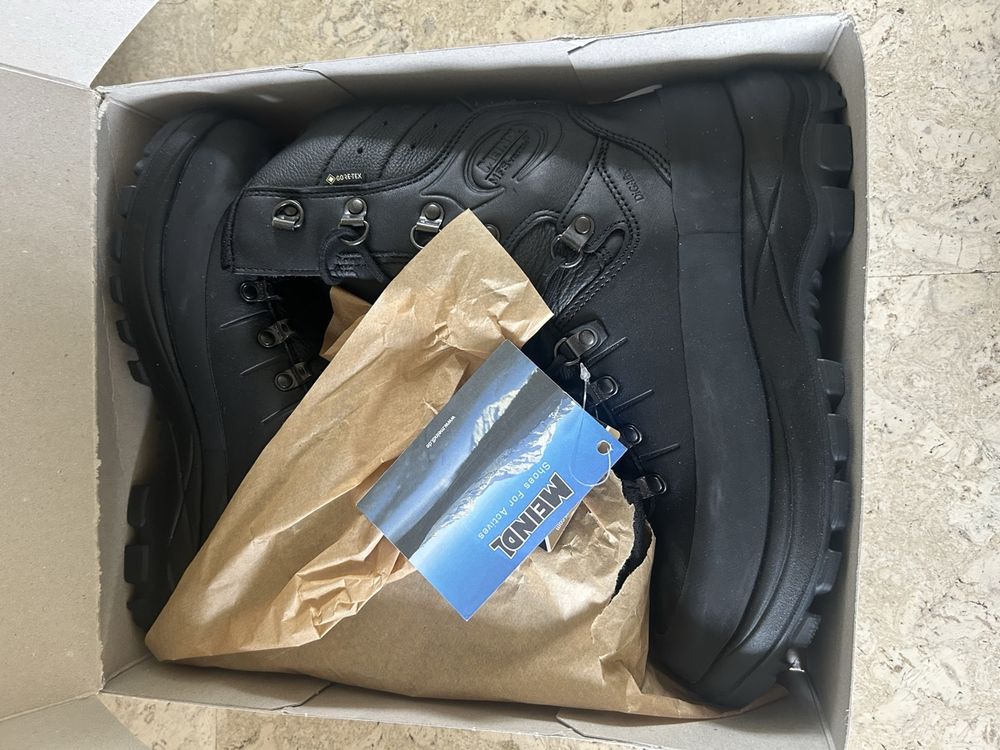 Meindl Safety Pro S3 Schwarz, 41-Neu! (Neu und