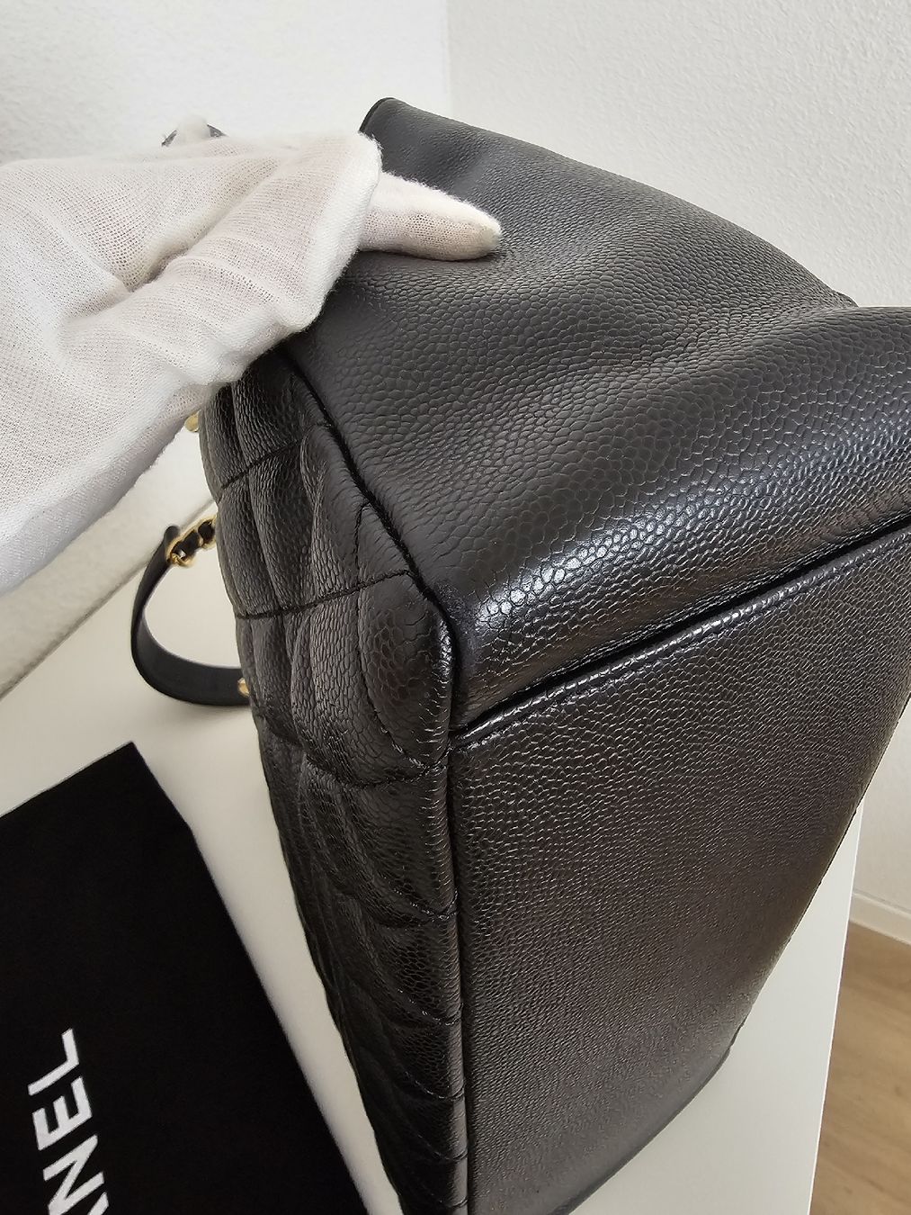 Chanel Taschen für Damen: Chanel GST Caviar schwarz – Neu (gemäss Beschreibung) aus Dottikon von Chicca_73 4