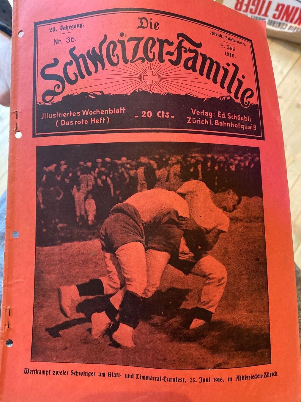 Zeitschriften & Magazine: Die Schweizer Familie 1916 Zeitschrift – Gebraucht aus Prosito von Danielehh