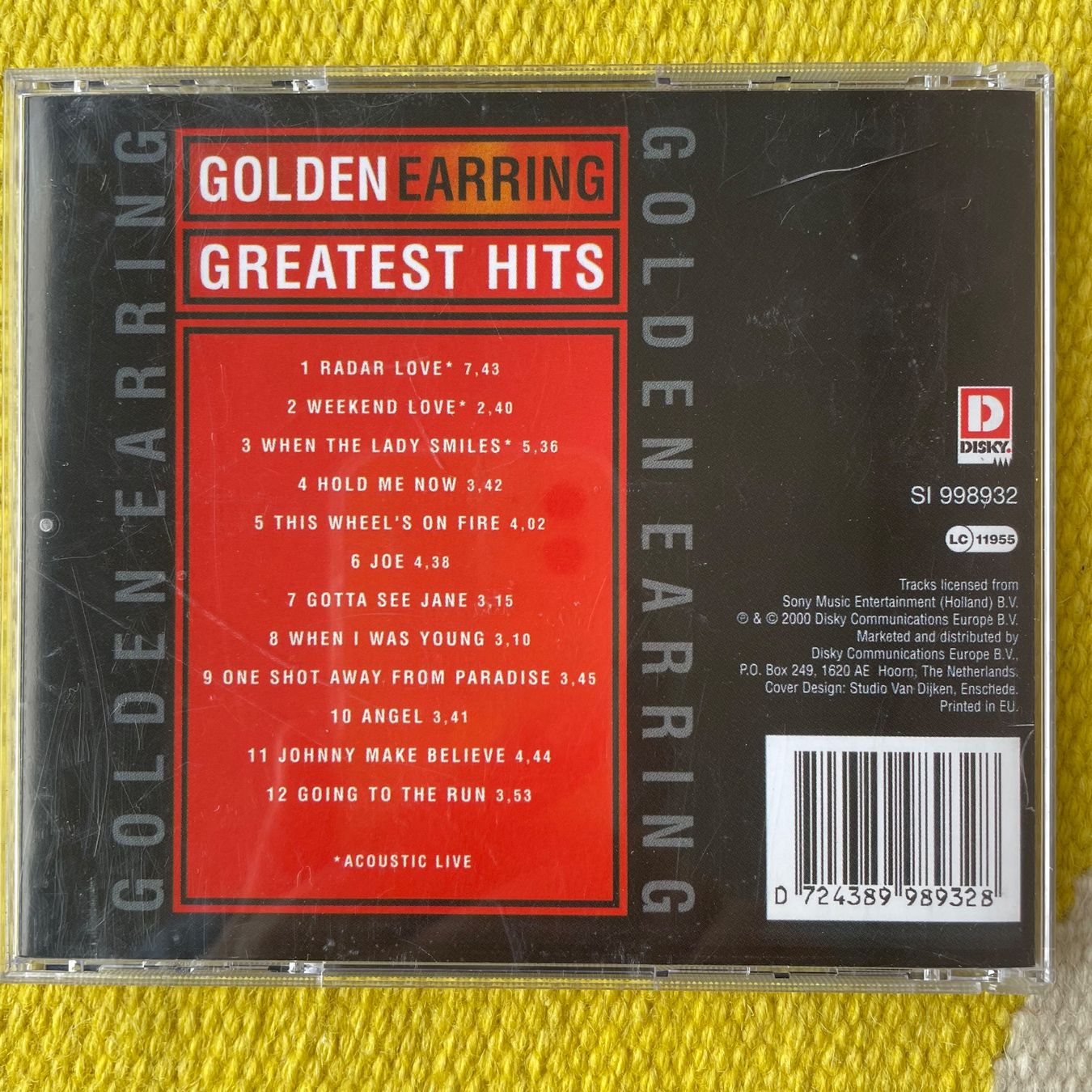 CD: GOLDEN EARRING-GREATEST HITS – Usato da Rorschacherberg venduto da CD-Roli 1