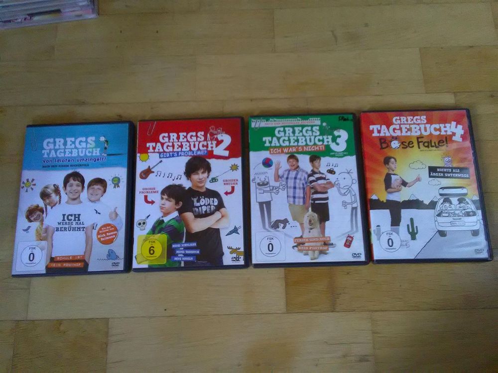 Gregs Tagebuch 1 4 4dvds 