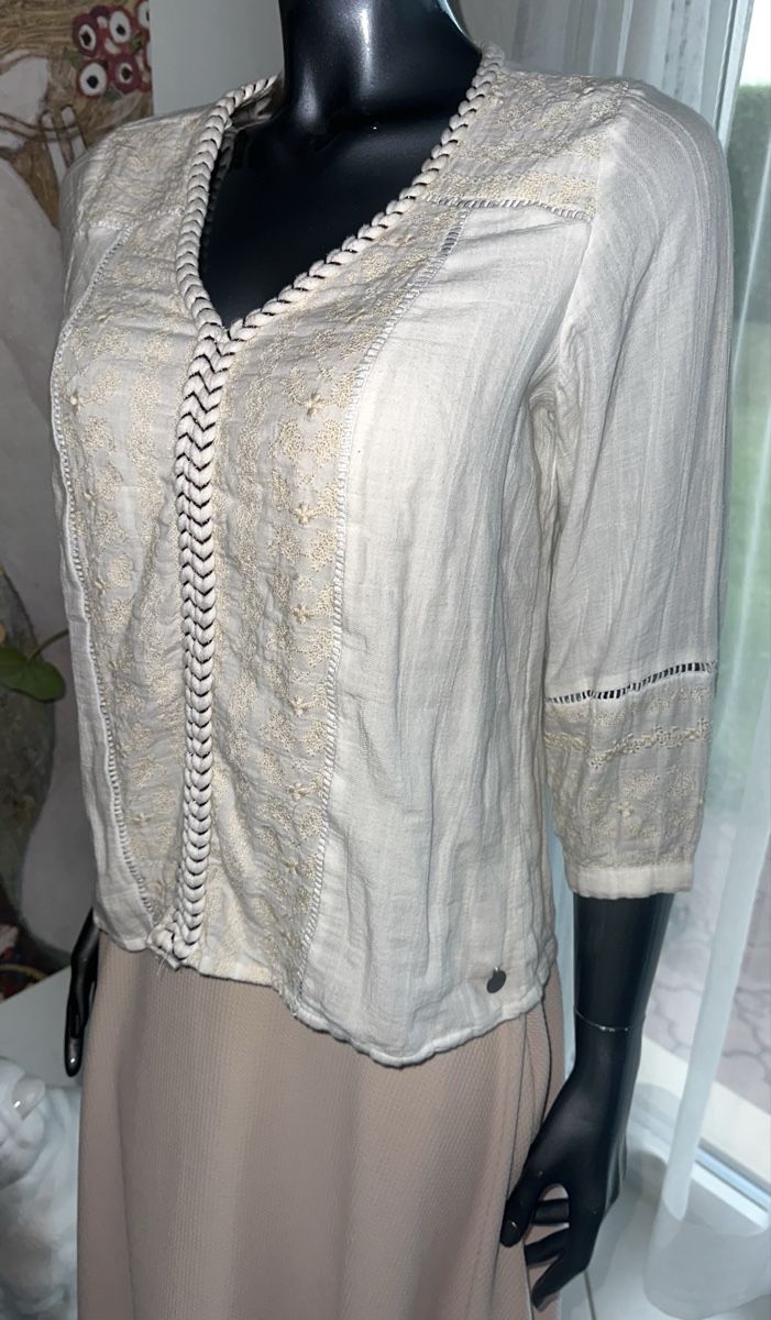 Blusen: GINA BOHO BLUSE GR. 36 neuwertig – Neu (gemäss Beschreibung) aus Unteraegeri von MH203 4