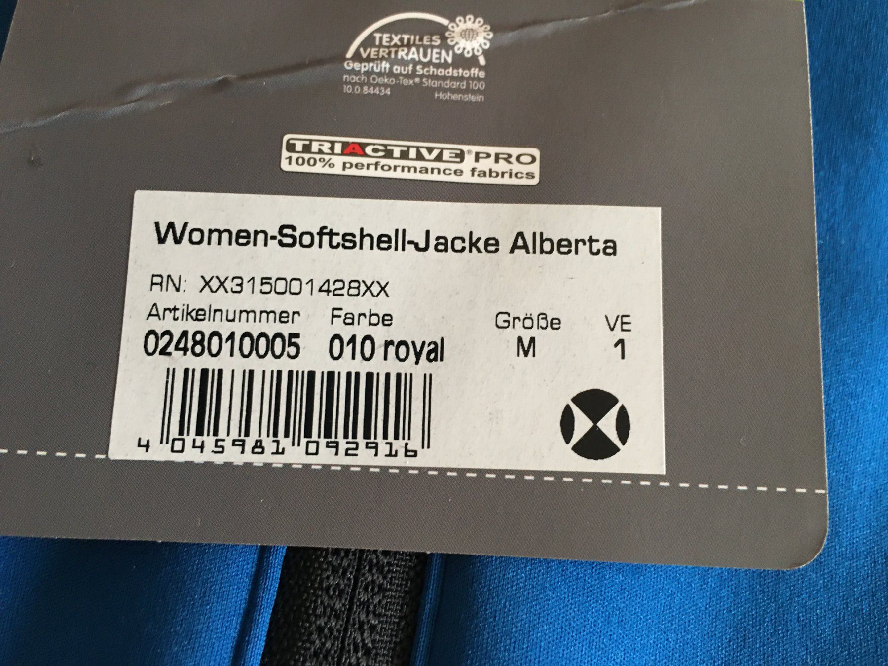 Giacche: Schnäppchen, Hakro Softshell Alberta, neu mit Etikett, Gr.M – Nuovo e nell'imballaggio originale da Eich venduto da Jokove63 3