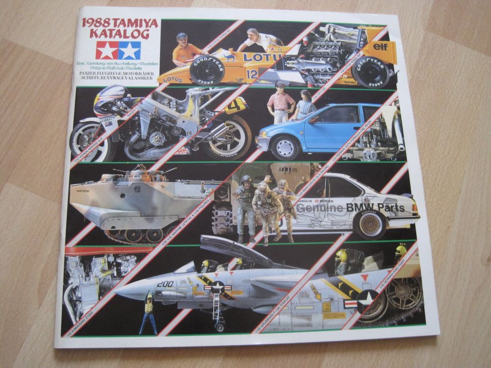 Tamiya Katalog 1988 mit CH Preisliste Dioramas uvm wie NEU Kaufen auf