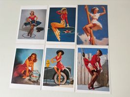 6 Postcards, The Great American Pin-Up - Taschen